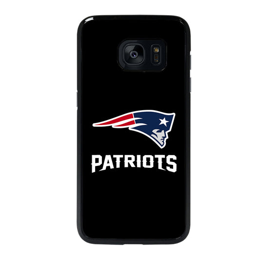BLACK NEW ENGLAND PATRIOTS Samsung Galaxy S7 Edge Case