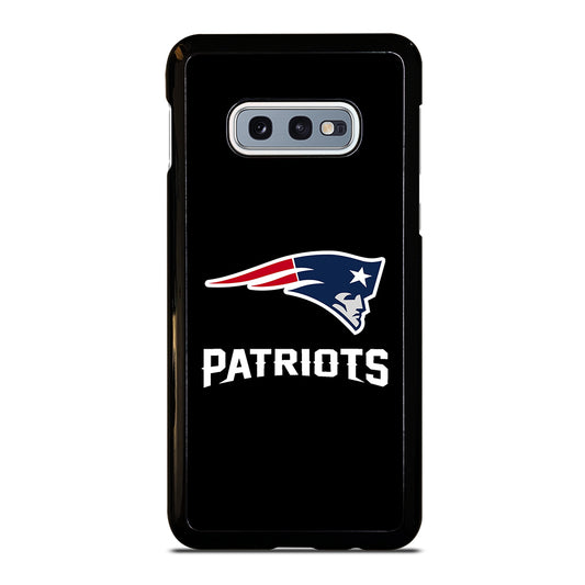 BLACK NEW ENGLAND PATRIOTS Samsung Galaxy S10e Case