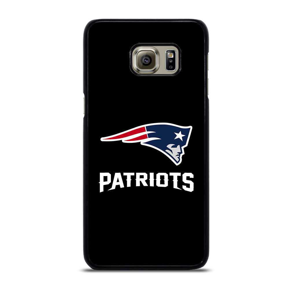 BLACK NEW ENGLAND PATRIOTS Samsung Galaxy S6 Edge Plus Case