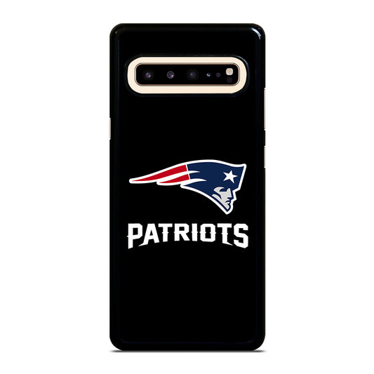 BLACK NEW ENGLAND PATRIOTS Samsung Galaxy S10 5G Case