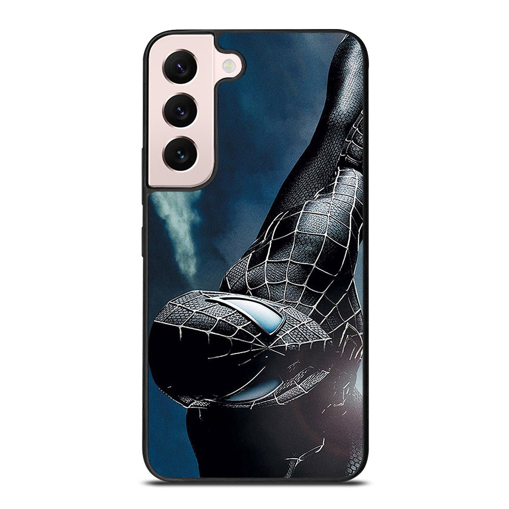 BLACK SPIDERMAN Samsung Galaxy S22 Plus 5G Case