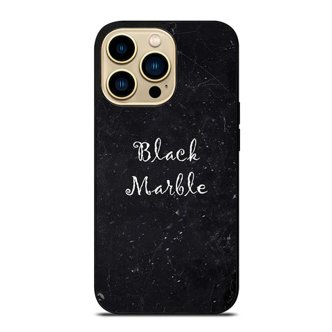 BLACK MARBLE iPhone 14 Pro Max Case