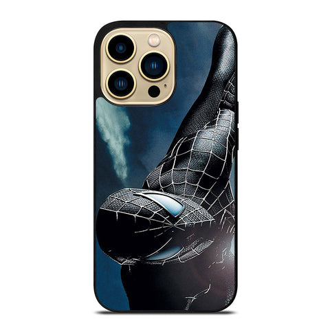 BLACK SPIDERMAN iPhone 14 Pro Max Case