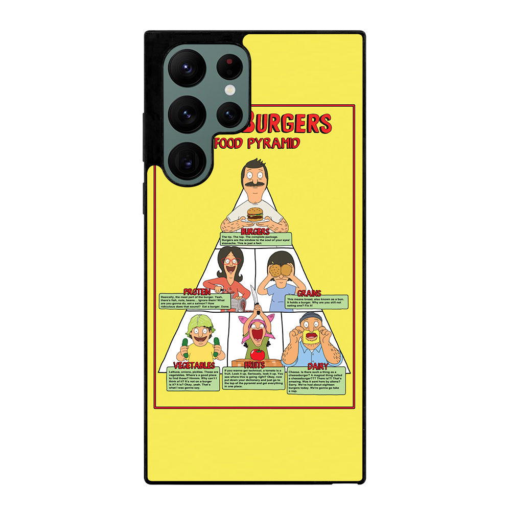 BOB'S BURGERS FOOD PYRAMID Samsung Galaxy S22 Ultra 5G Case