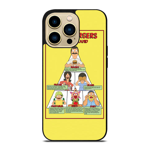 BOB'S BURGERS FOOD PYRAMID iPhone 14 Pro Max Case