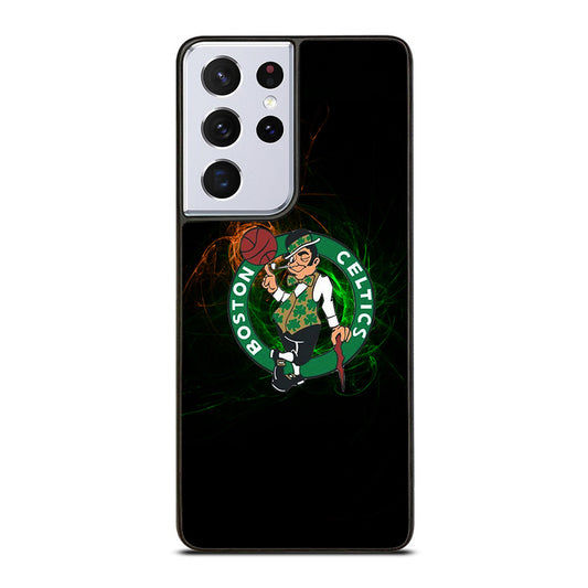 BOSTON CELTICS LOGO ART Samsung Galaxy S21 Ultra 5G Case