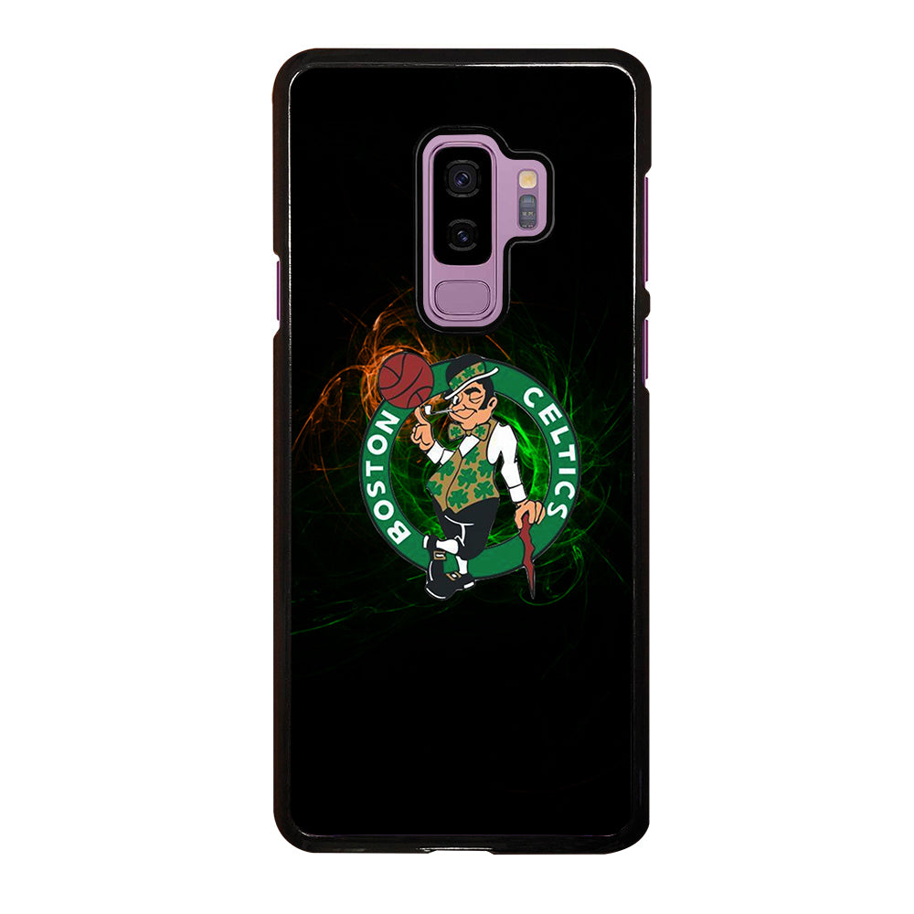 BOSTON CELTICS LOGO ART Samsung Galaxy S9 Plus Case