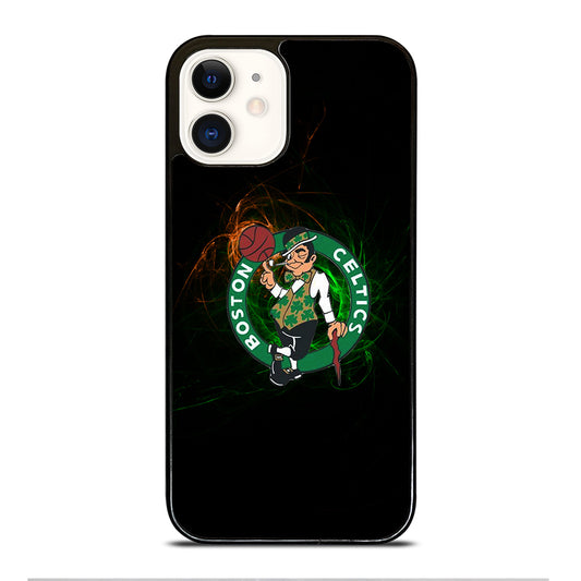 BOSTON CELTICS LOGO ART iPhone 12 Case