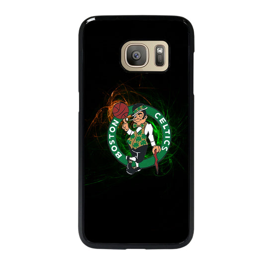 BOSTON CELTICS LOGO ART Samsung Galaxy S7 Case