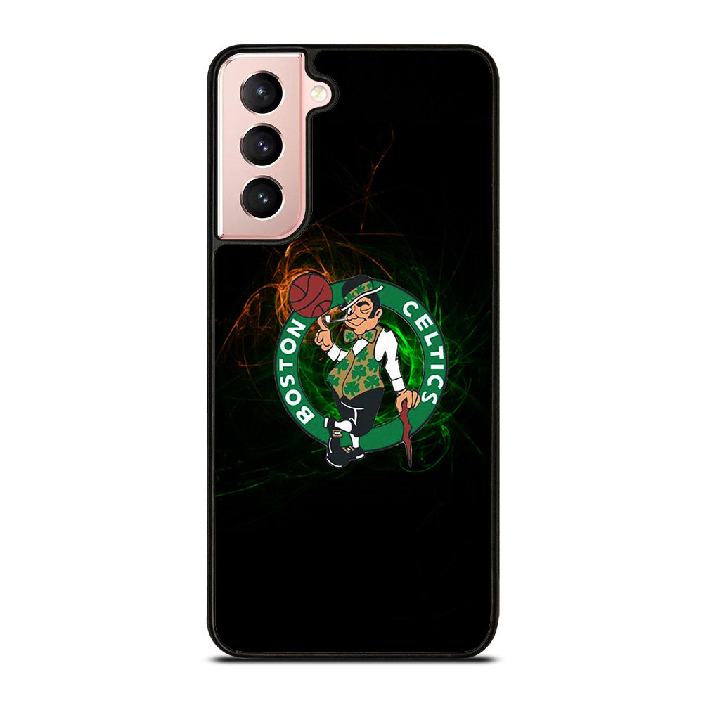 BOSTON CELTICS LOGO ART Samsung Galaxy S21 5G Case