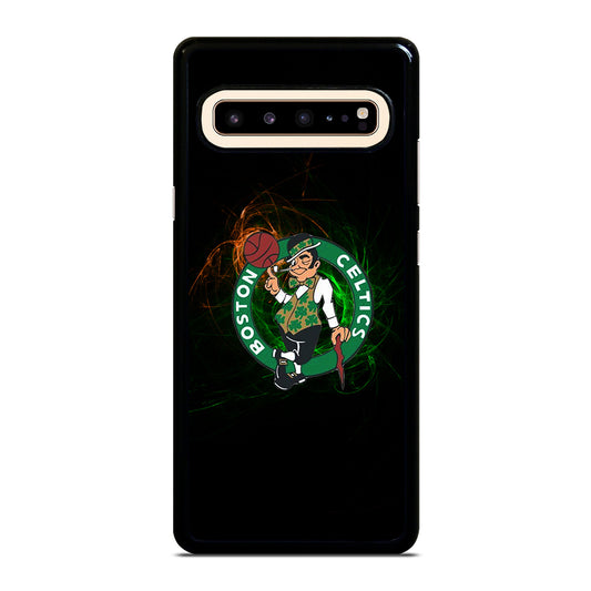 BOSTON CELTICS LOGO ART Samsung Galaxy S10 5G Case