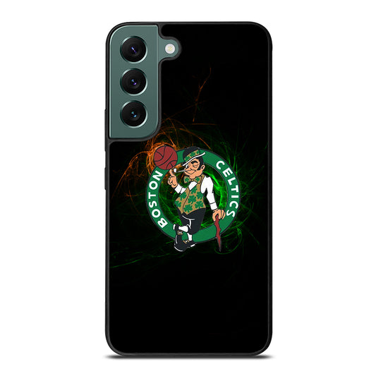 BOSTON CELTICS LOGO ART Samsung Galaxy S22 5G Case