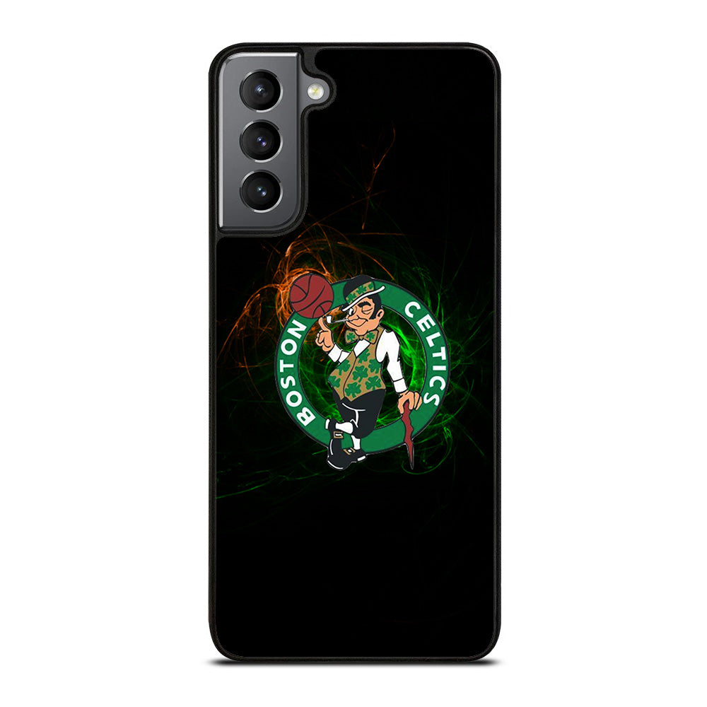 BOSTON CELTICS LOGO ART Samsung Galaxy S21 Plus 5G Case