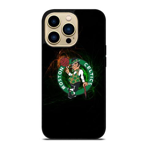 BOSTON CELTICS LOGO ART iPhone 14 Pro Max Case