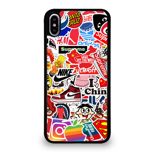 BRAND COLLAGE iPhone XS Max Case