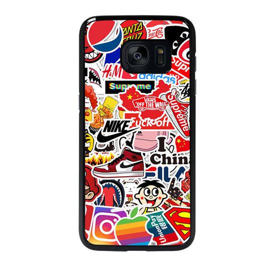 BRAND COLLAGE Samsung Galaxy S7 Edge Case