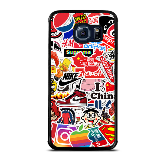 BRAND COLLAGE Samsung Galaxy S6 Edge Case