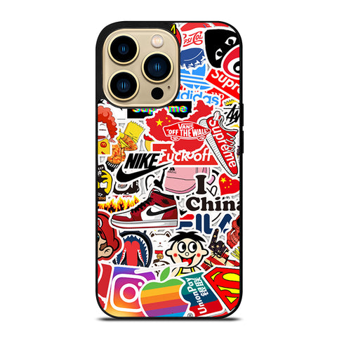 BRAND COLLAGE iPhone 14 Pro Max Case