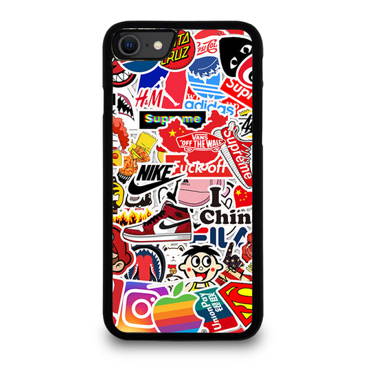 BRAND COLLAGE iPhone SE 2020 Case