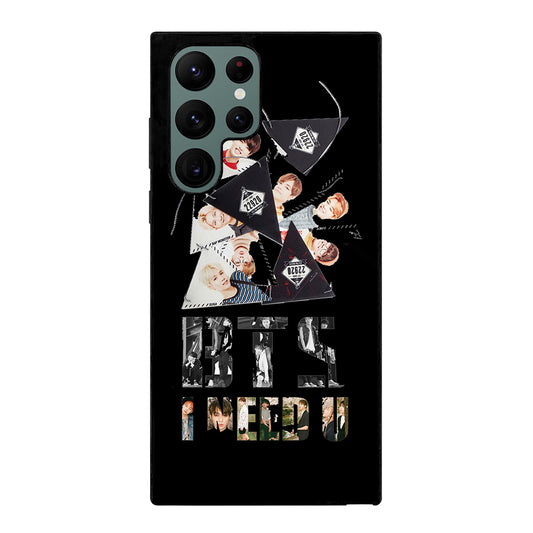 BTS BANGTAN BOYS I NEED U Samsung Galaxy S22 Ultra 5G Case