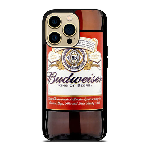 BUDWEISER BOTTLE iPhone 14 Pro Max Case