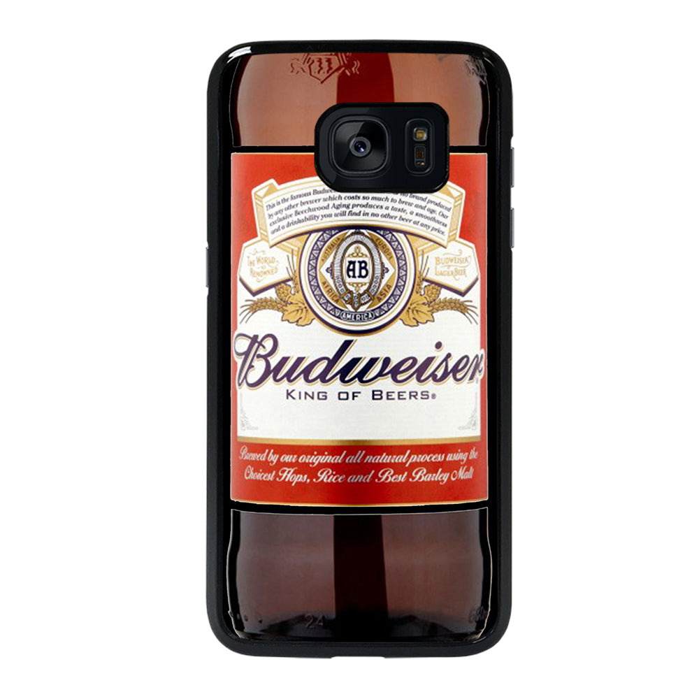BUDWEISER BOTTLE Samsung Galaxy S7 Edge Case