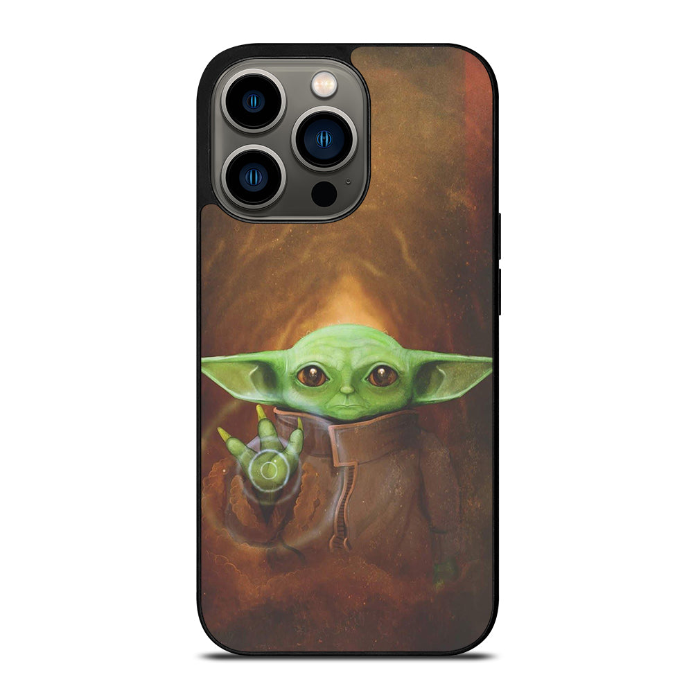 Baby Yoda Wallpaper iPhone 13 Pro Case