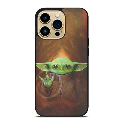 Baby Yoda Wallpaper iPhone 14 Pro Max Case