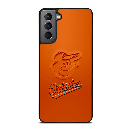 Baltimore Orioles Mlb Team Samsung Galaxy S21 Plus 5G Case