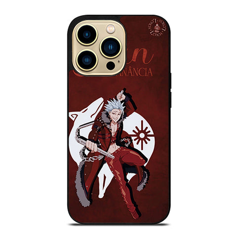 Ban Seven Deadly Sins Ganancia iPhone 14 Pro Max Case