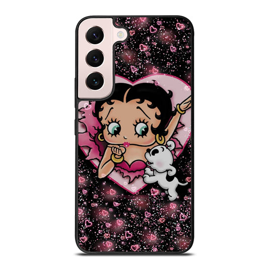 Betty Boop Pink Samsung Galaxy S22 Plus 5G Case