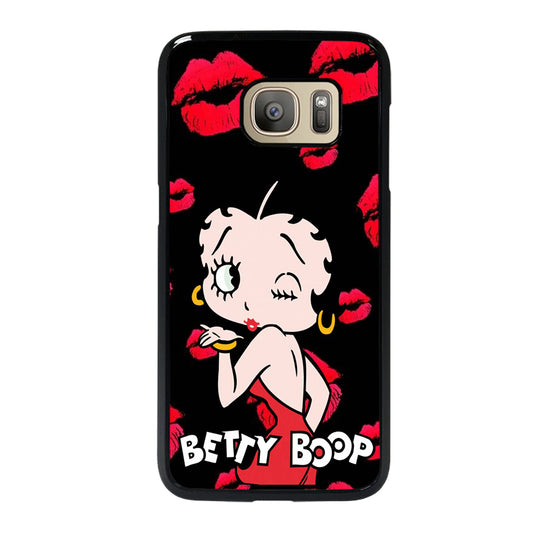Betty Boop Big Kiss Samsung Galaxy S7 Case