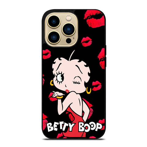 Betty Boop Big Kiss iPhone 14 Pro Max Case