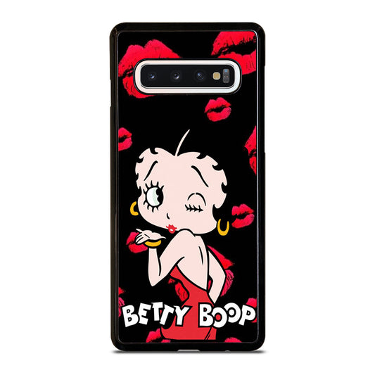 Betty Boop Big Kiss Samsung Galaxy S10 Case