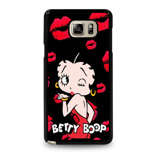 Betty Boop Big Kiss Samsung Galaxy Note 5 Case