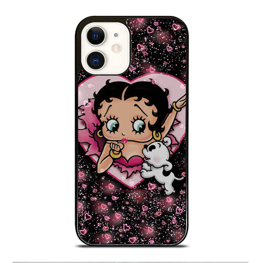 Betty Boop Pink iPhone 12 Case