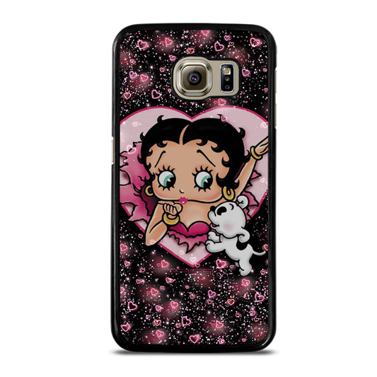 Betty Boop Pink Samsung Galaxy S6 Case