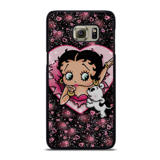 Betty Boop Pink Samsung Galaxy S6 Edge Plus Case
