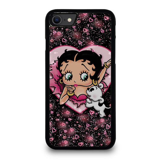 Betty Boop Pink iPhone SE 2020 Case