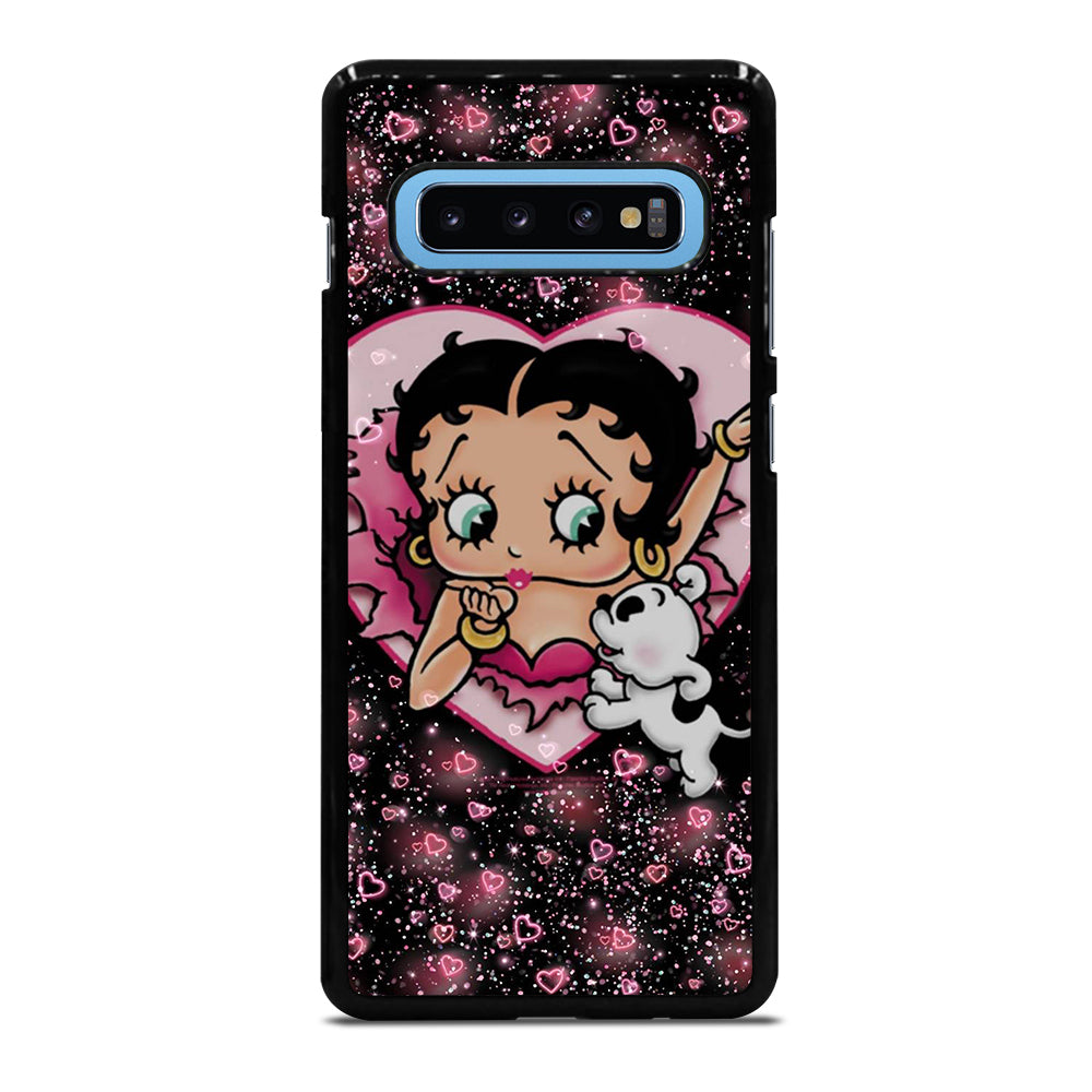 Betty Boop Pink Samsung Galaxy S10 Plus Case