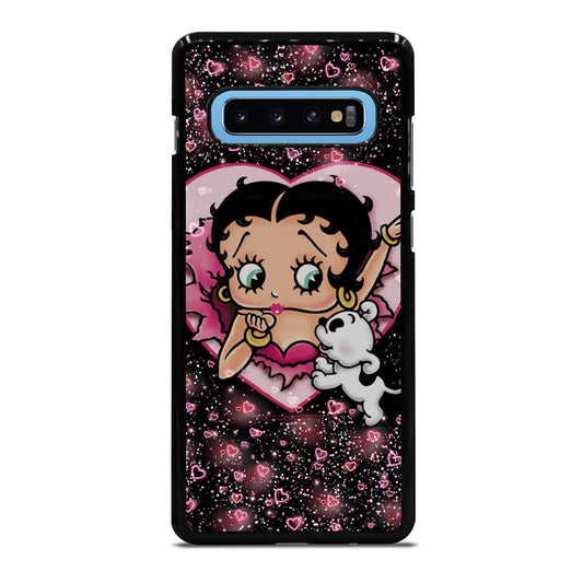 Betty Boop Pink Samsung Galaxy S10 Plus Case