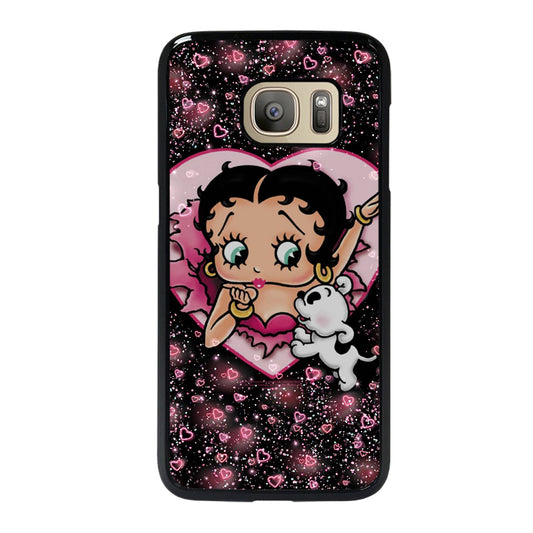 Betty Boop Pink Samsung Galaxy S7 Case