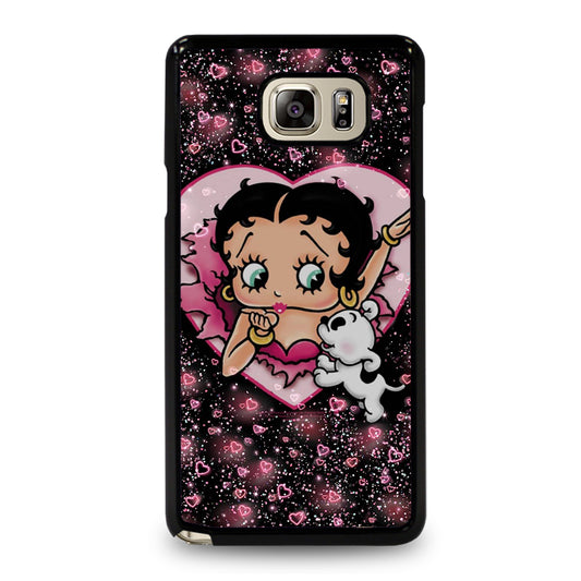Betty Boop Pink Samsung Galaxy Note 5 Case