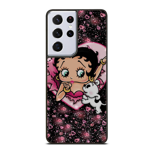 Betty Boop Pink Samsung Galaxy S21 Ultra 5G Case