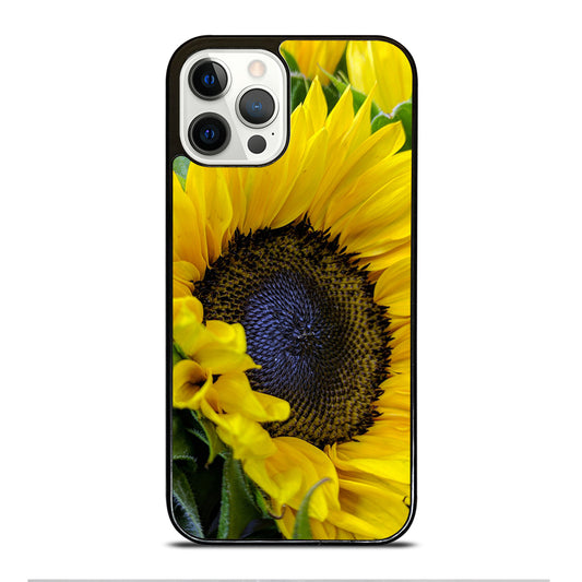 Big Yellow Sunflowers iPhone 12 Pro Case
