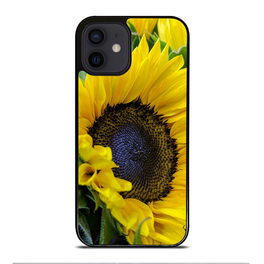 Big Yellow Sunflowers iPhone 12 Mini Case