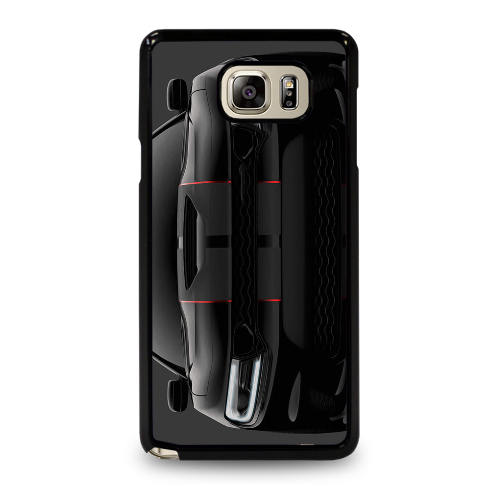 Black Dodge Challenger Oilred Samsung Galaxy Note 5 Case