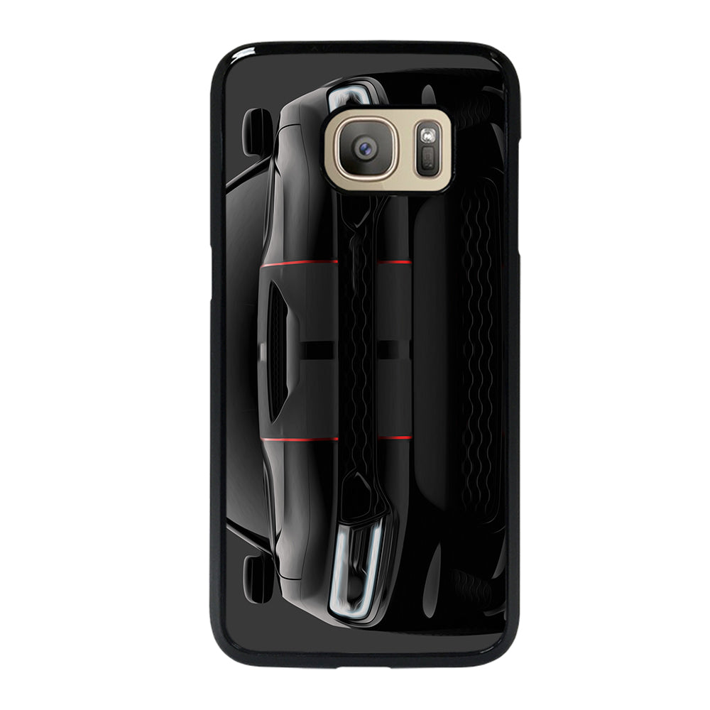 Black Dodge Challenger Oilred Samsung Galaxy S7 Case