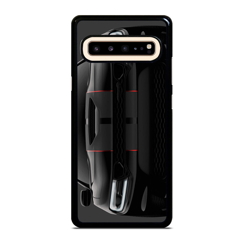 Black Dodge Challenger Oilred Samsung Galaxy S10 5G Case