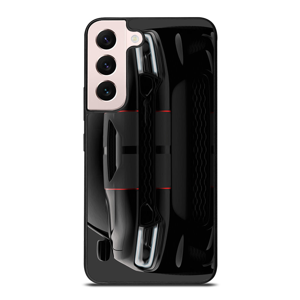 Black Dodge Challenger Oilred Samsung Galaxy S22 Plus 5G Case